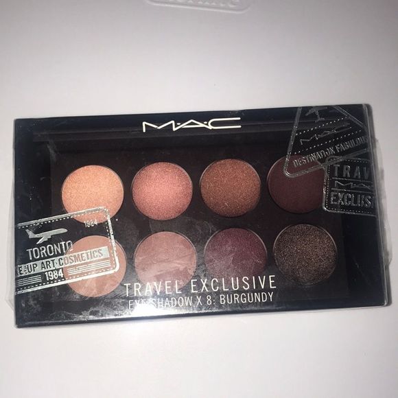 MAC Travel Exclusive Eyeshadow Palette BURGUNDY - Picture 2 of 4